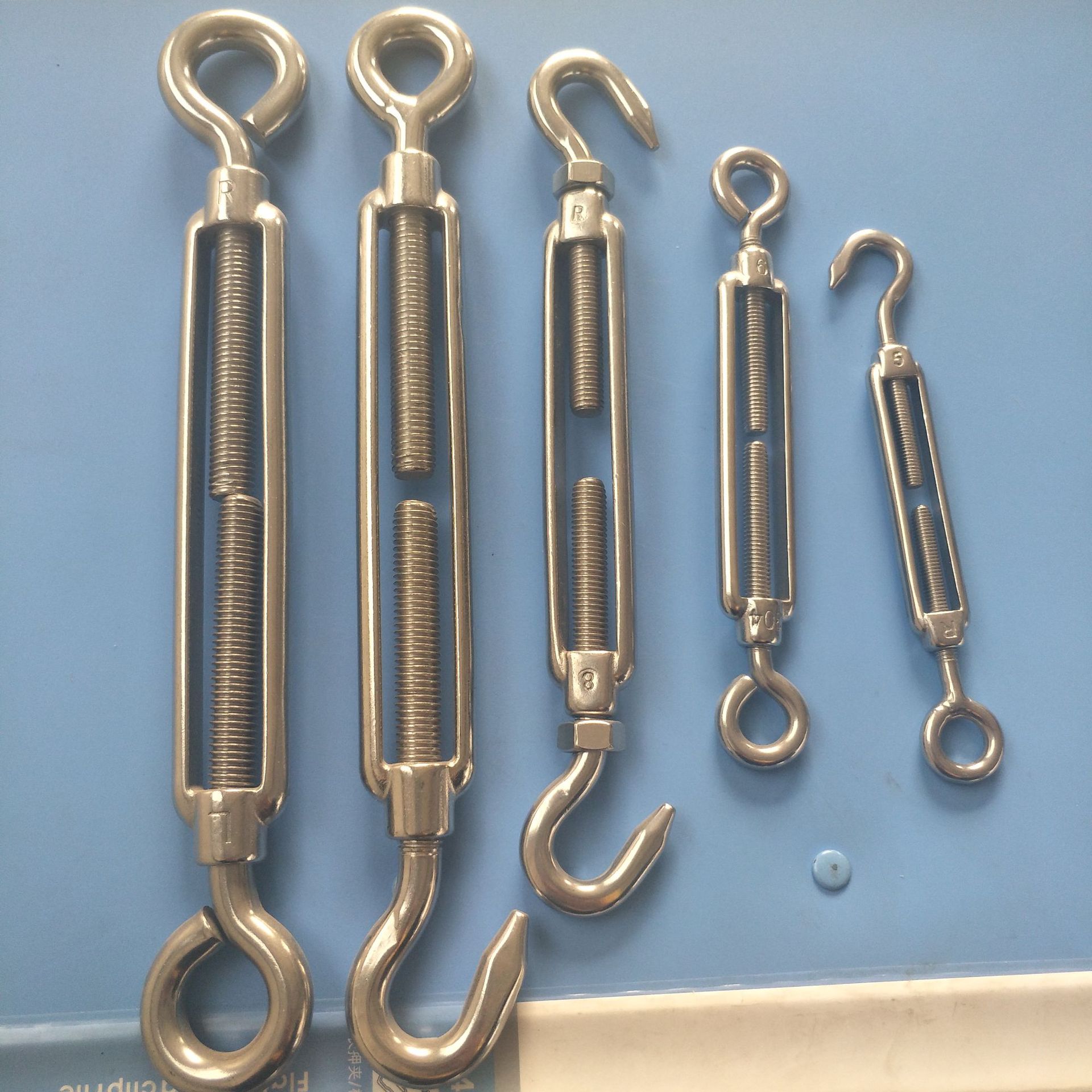 不锈钢开体花篮/花篮收紧器/花篮螺丝拉紧器/钢绳链条索具