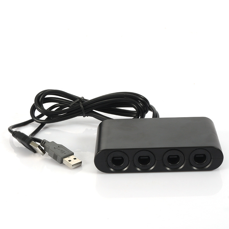 ngc手柄转wiiu转换器 三合一gc to wiiu/pc/switch 现货 工厂