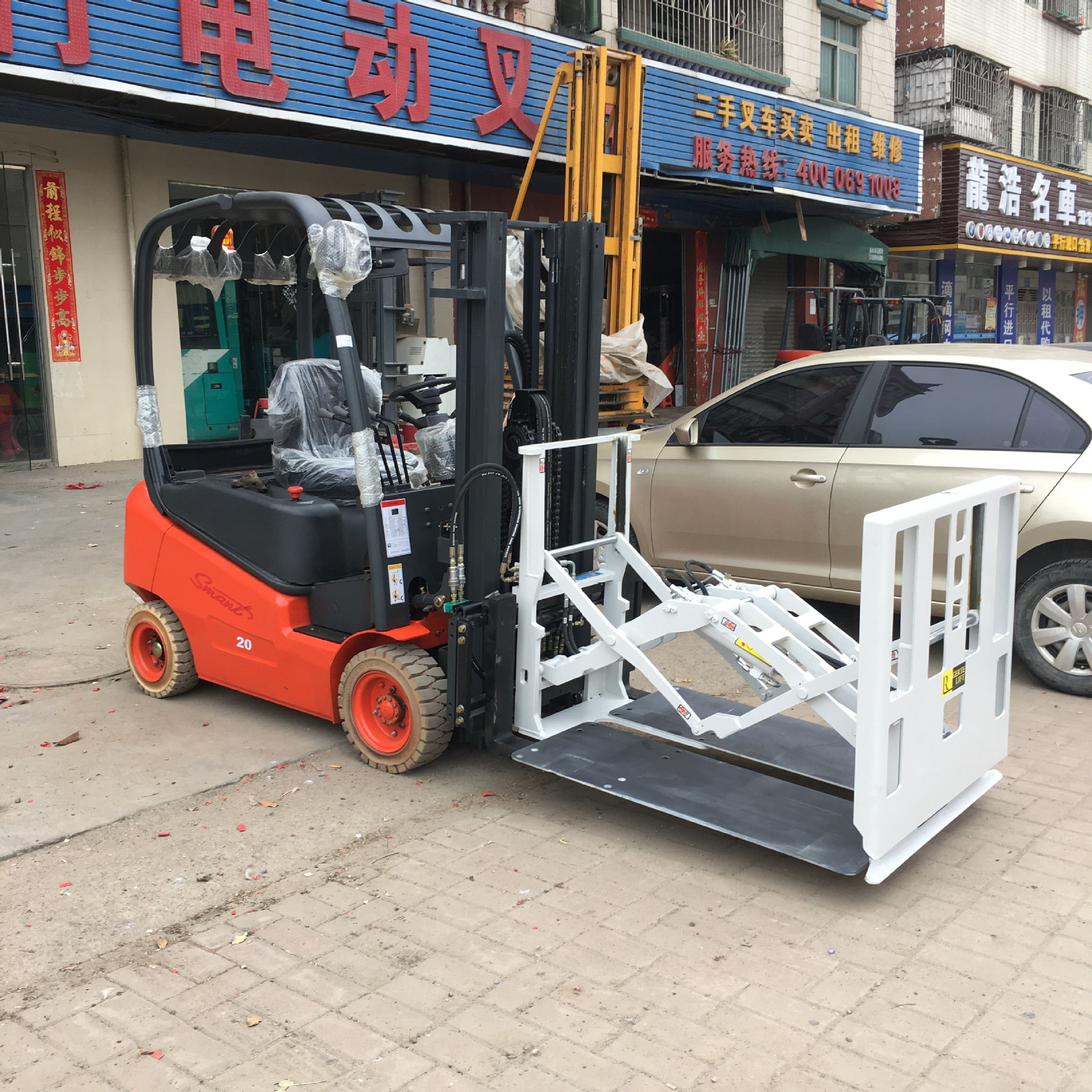 6吨推拉器叉车 快装型推拉器出租