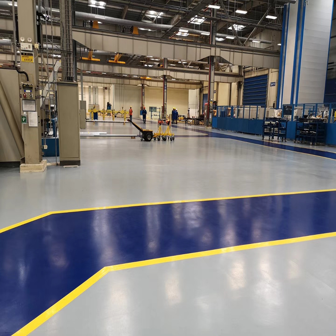 直销耐磨环氧地坪漆上海环氧树脂地坪漆包施工地平漆材料销售