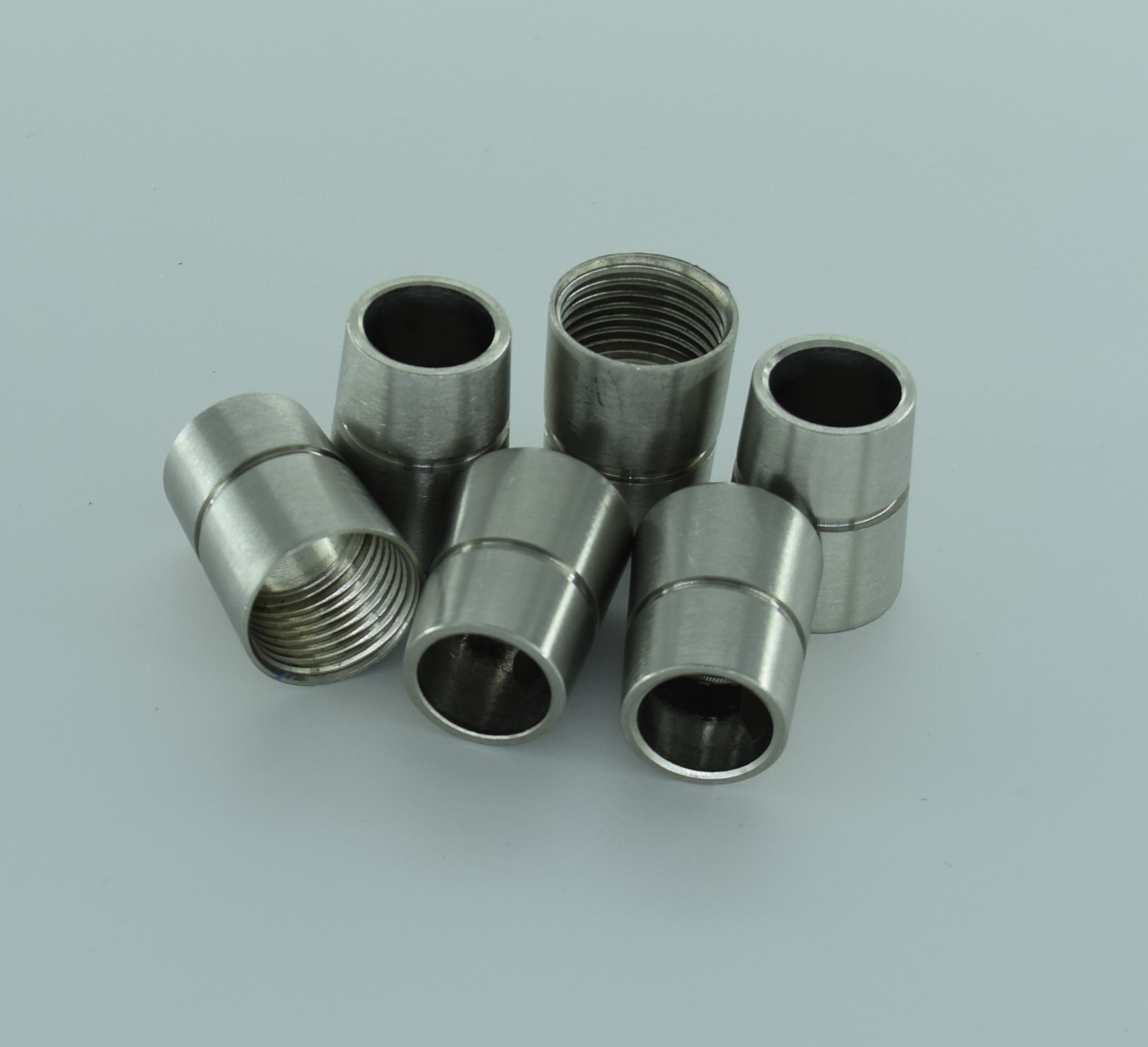 花洒软管长螺母 不锈钢304淋浴软管接头 环保锥形螺母 铜喇叭螺母