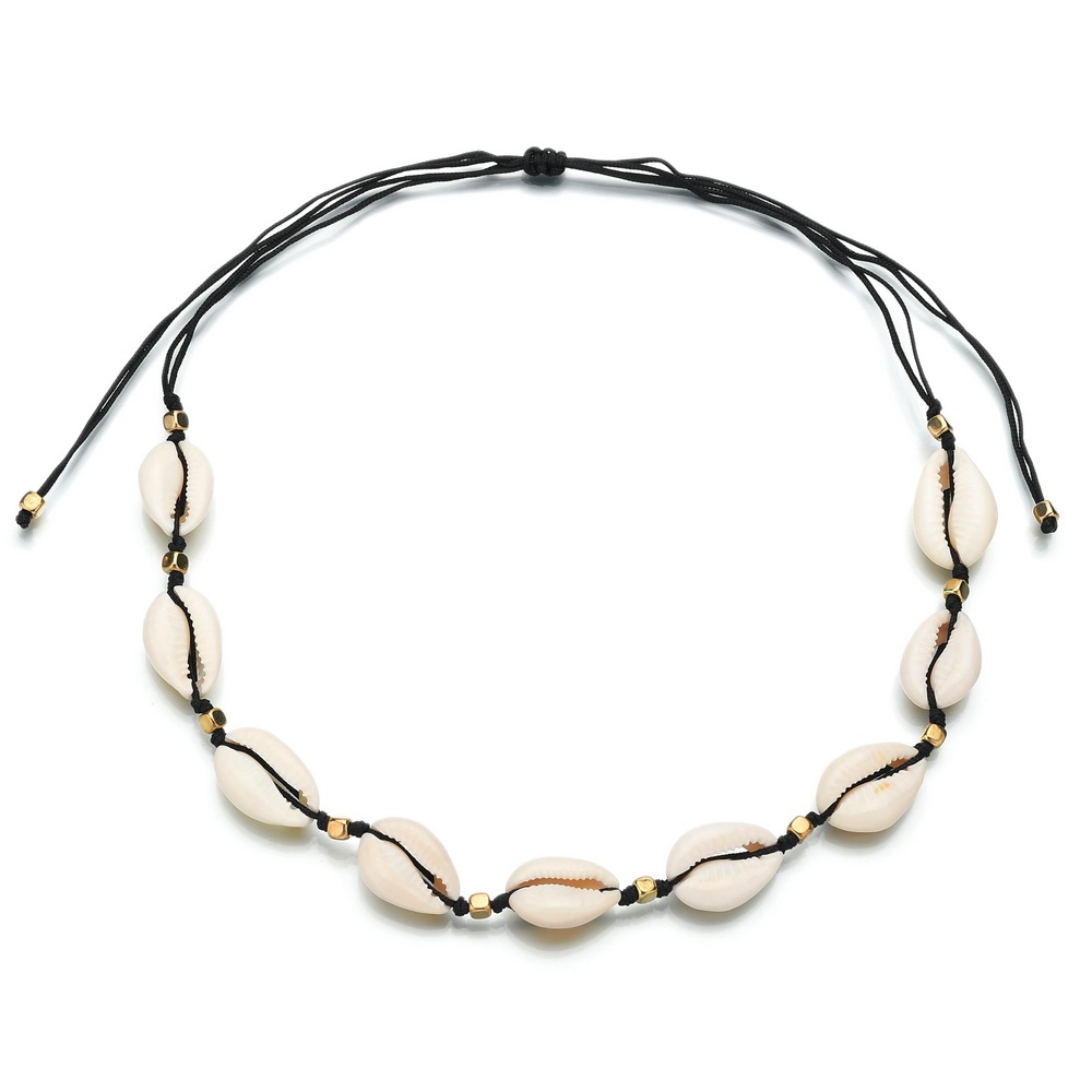 Cross-Border Accessories Amazon Sources Bohemian Fashion Necklace Shell Bracelet Set Wholesale