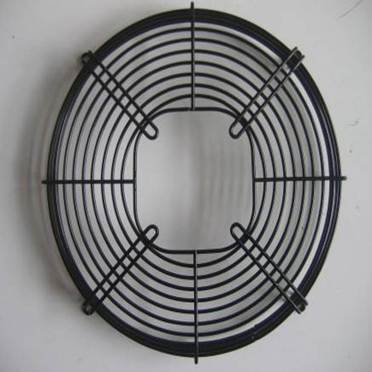 工厂定制风机网罩风扇铁网罩金属防护网罩镀镍防护网罩可加工