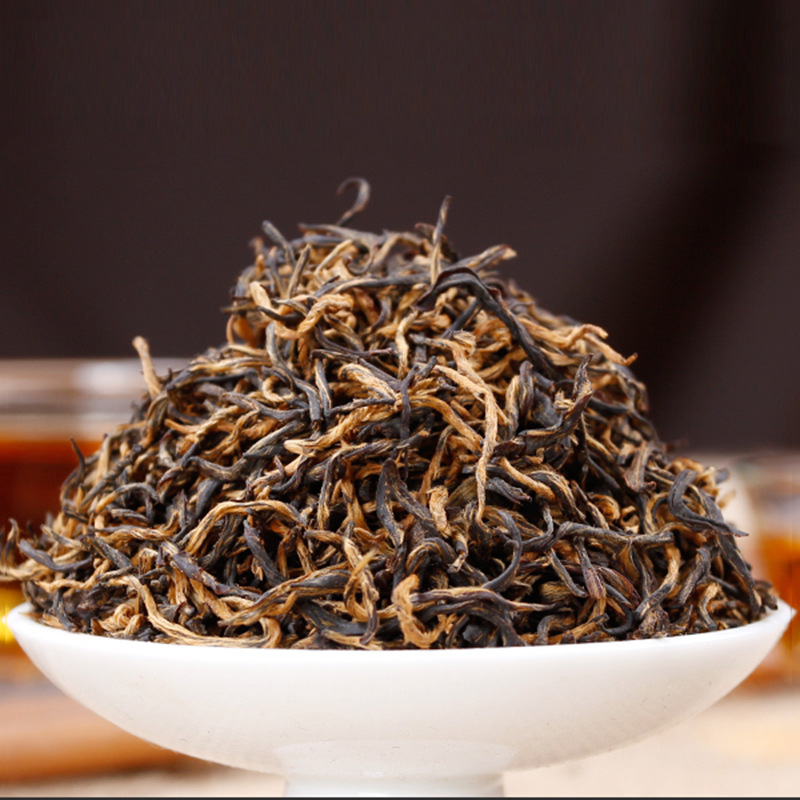 金骏眉浓香型红茶武夷山桐木关散装批发蜜香四季茗茶礼盒装500g