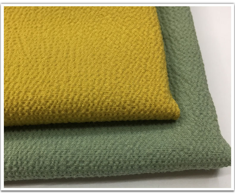 砂洗弹力泡泡棉布 全棉衬衫休闲服装面料 洗水泡泡衬衣布色织布