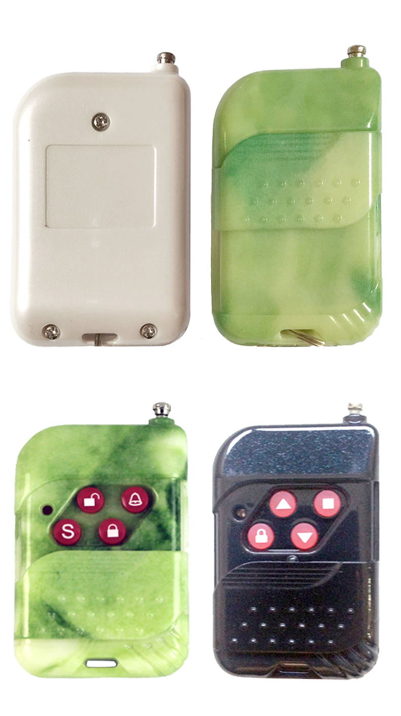 厂家直销四键卷帘门遥控器伸缩门遥控器车库门通用无线遥控器