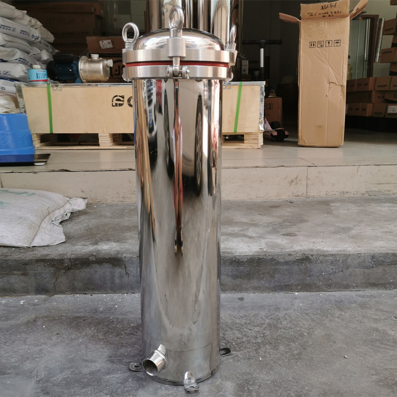 中性产品软水机后置过滤器拦截破碎树脂304不锈钢精密保安过滤器