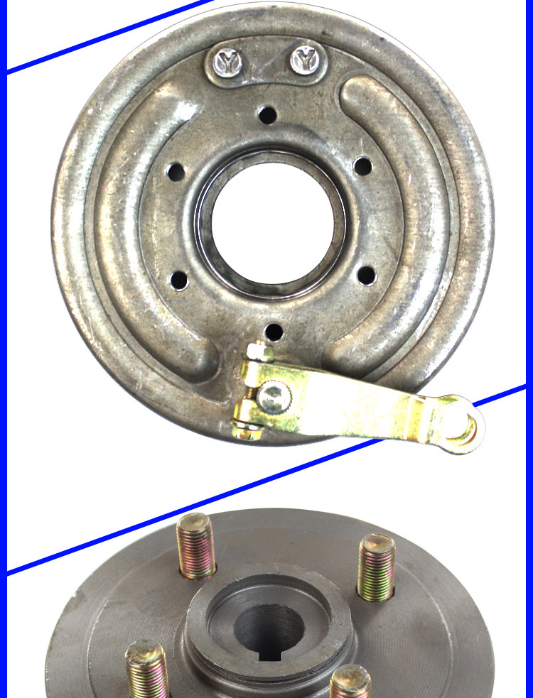 205半轴孔的160刹车锅总成电动三轮四轮车后桥刹车锅配件改装配件