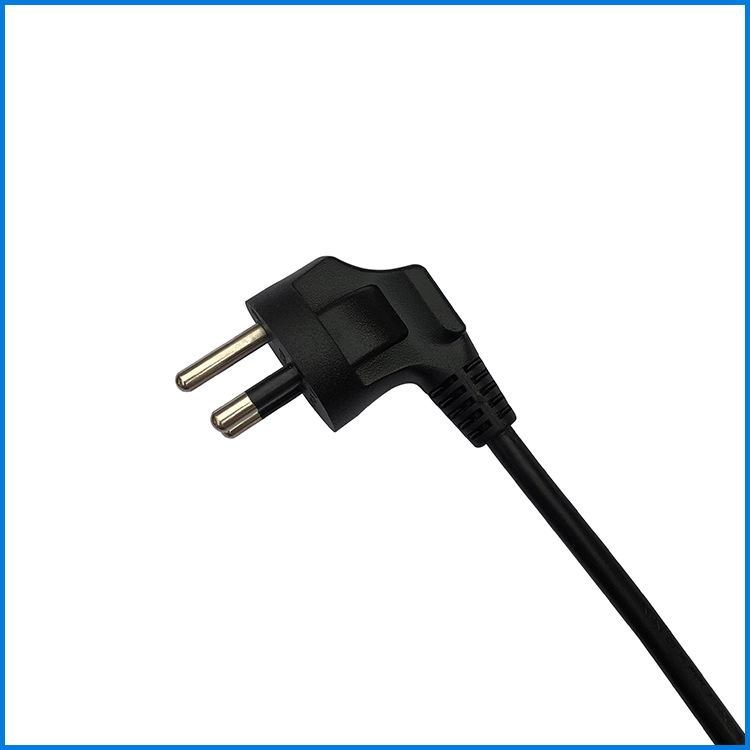 泰国三插电源线三芯电脑线圆头电饭锅插头线1.5m延长电源连接线