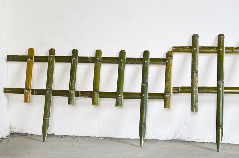 乡村户外竹篱笆栅栏竹子竹篱笆围栏花园道路竹栅栏美丽乡村竹篱笆