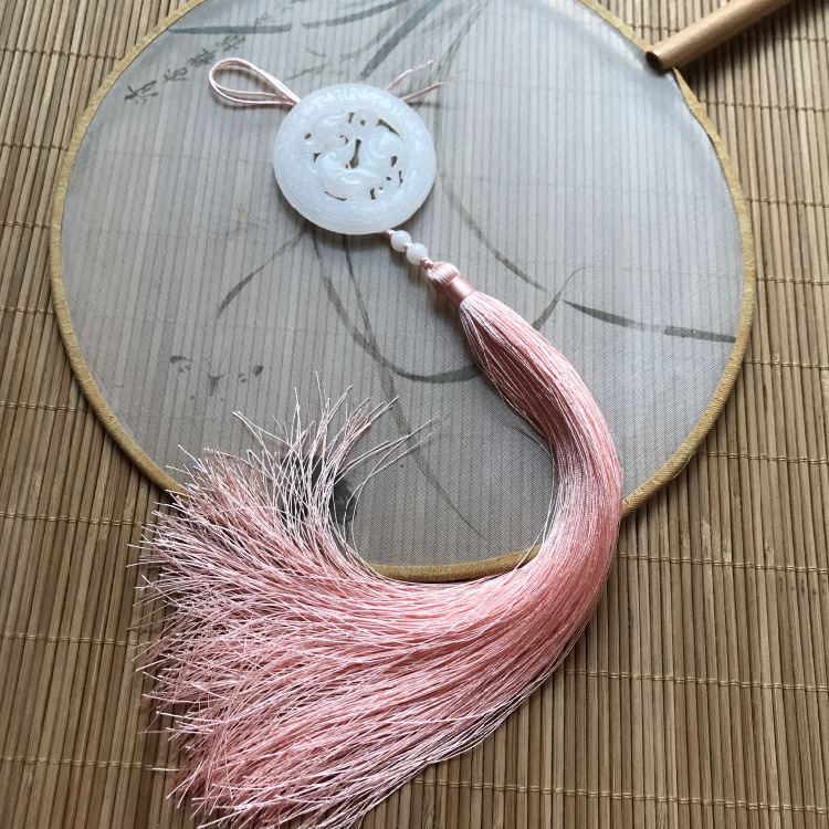 古风汉服配饰流苏腰佩禁步宫绦仿古龙玉佩腰坠压裙坠旗袍压襟挂饰