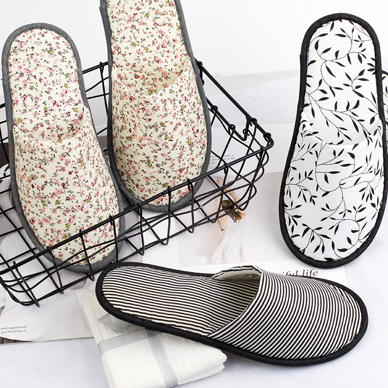 Disposable Slippers Home Hospitality Hotel Hotel B & B Beauty Salon Non-Slip Portable Home Floor Slippers Wholesale
