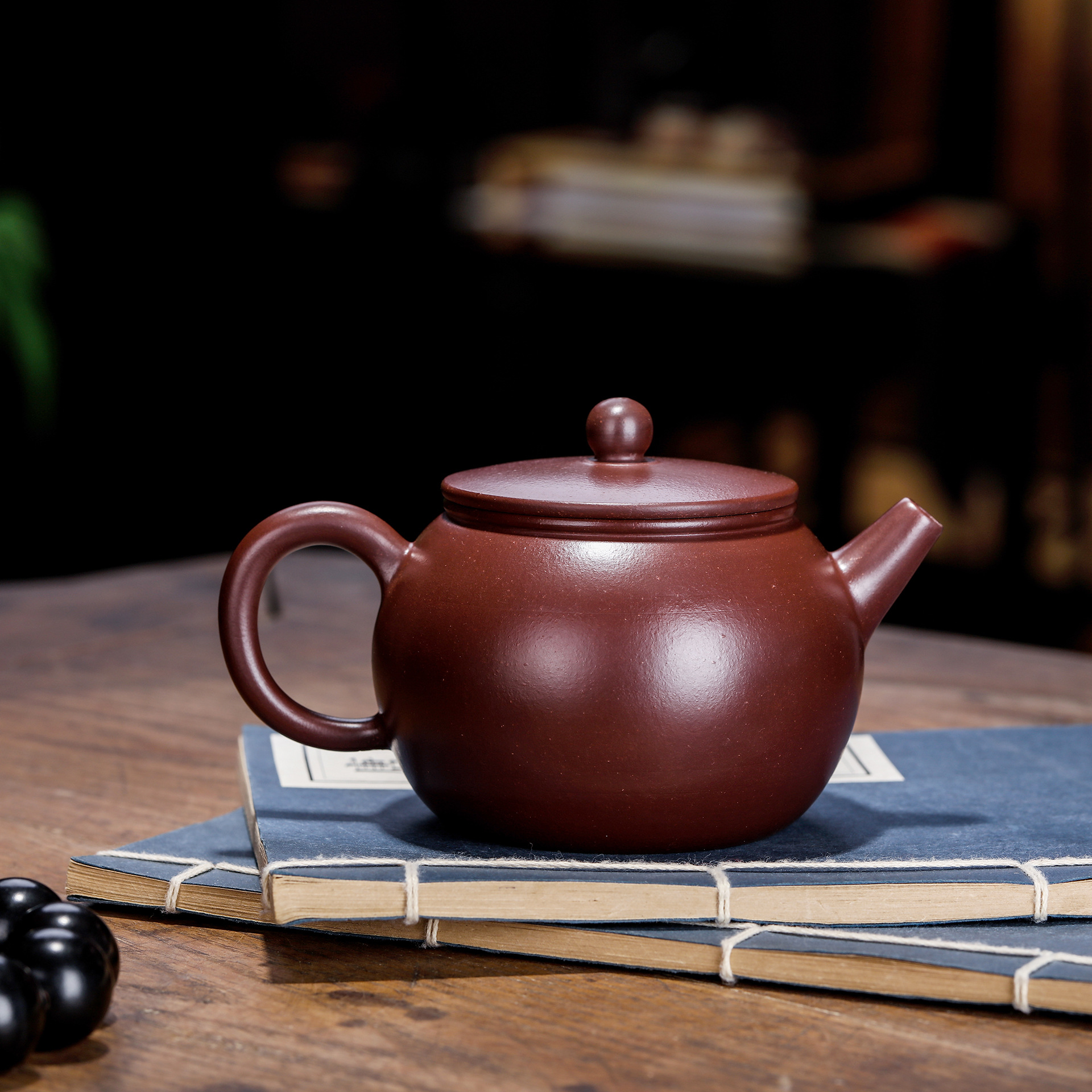 宜兴紫砂茶壶茶具名家正品全手工精品原矿优质紫朱泥巨轮壶特价