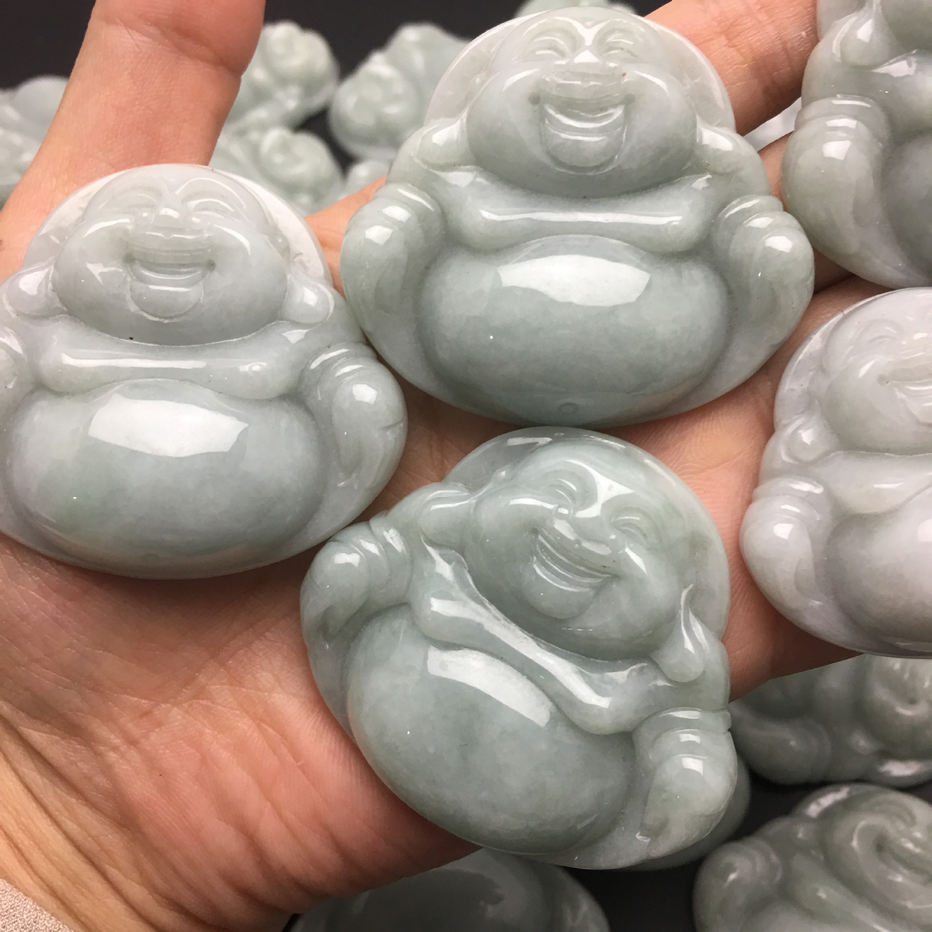 缅甸玉器翡翠a货玉佛公吊坠厂家批发佛像玉石吊坠货源翡翠