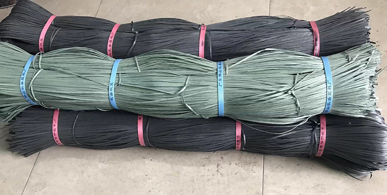 厂家直销优质胶篾工地建筑排栅绳扎篾绳塑料扎篾竹架带批发