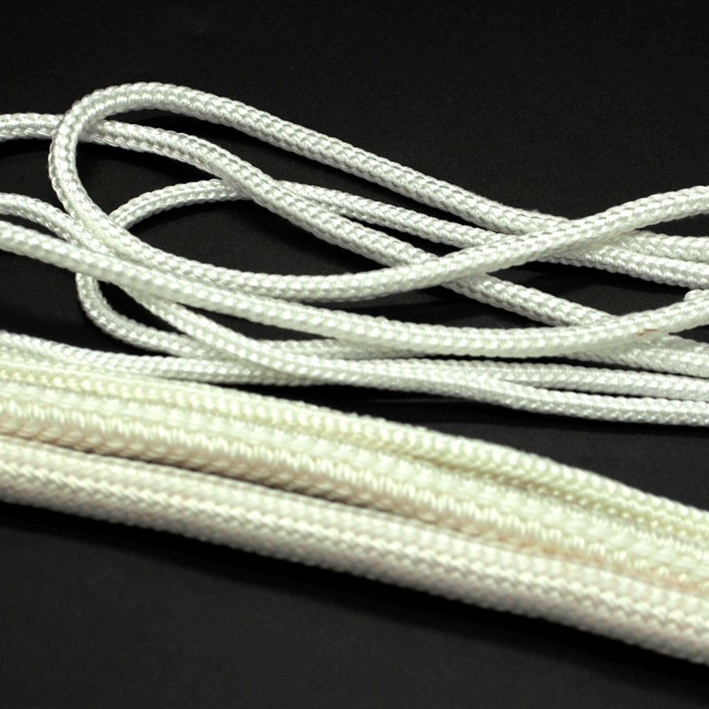 工厂直销高硅氧纤维编织绳 防火阻燃耐高温绳 高硅氧耐酸碱腐蚀绳