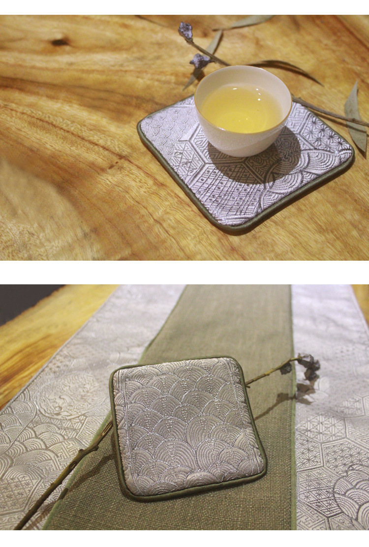 茶席茶布竹席厂家直销中式禅意桌旗防水茶席布棉麻布艺茶桌布茶旗