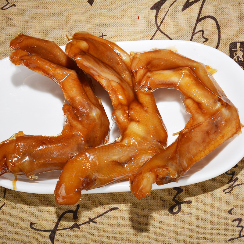 卤味休闲食品香脆泡鸭掌380g 香脆泡鸭爪 泡鸭脚 美味小吃零食