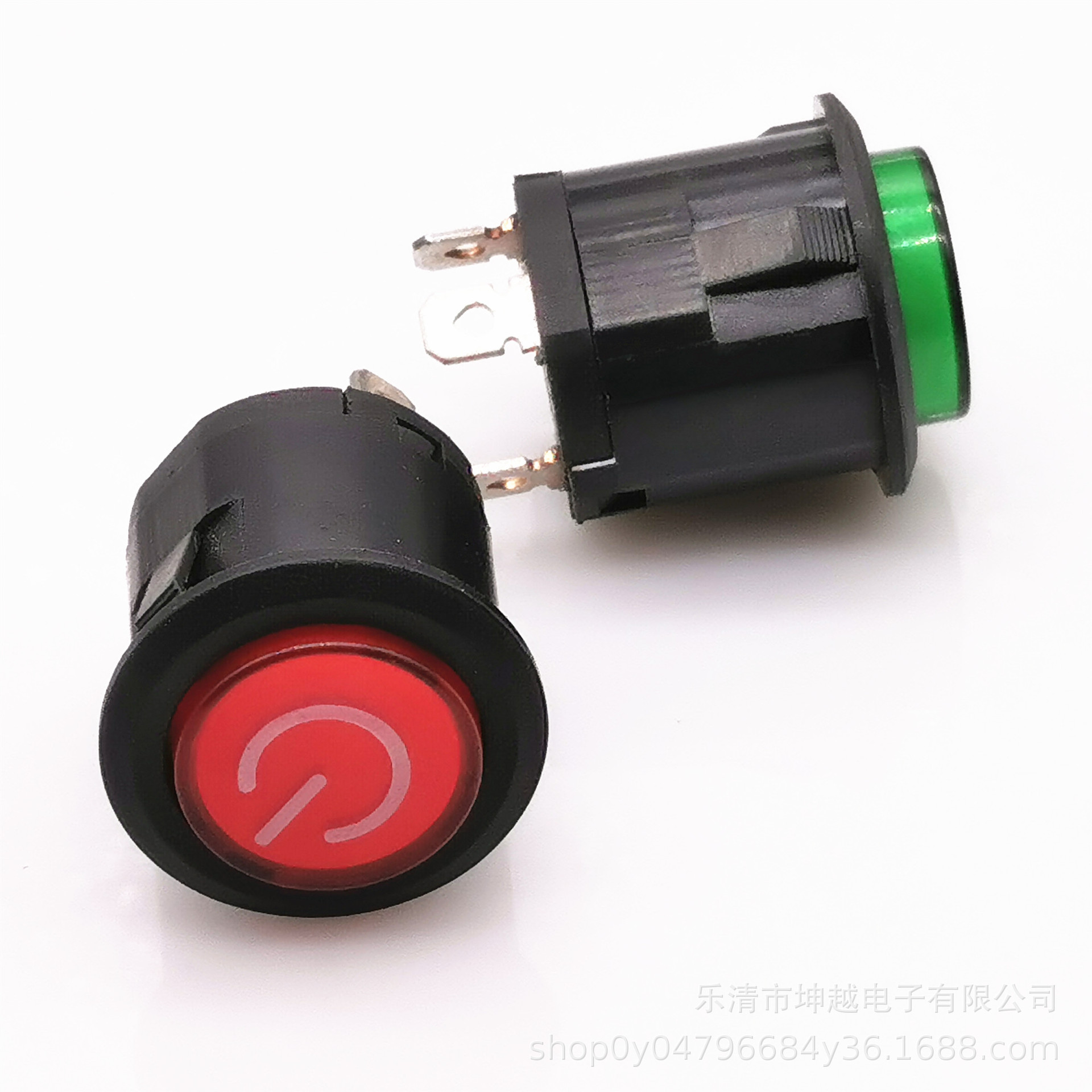 童车开关一键启动按钮开关 童车玩具开关一键启动电源开关