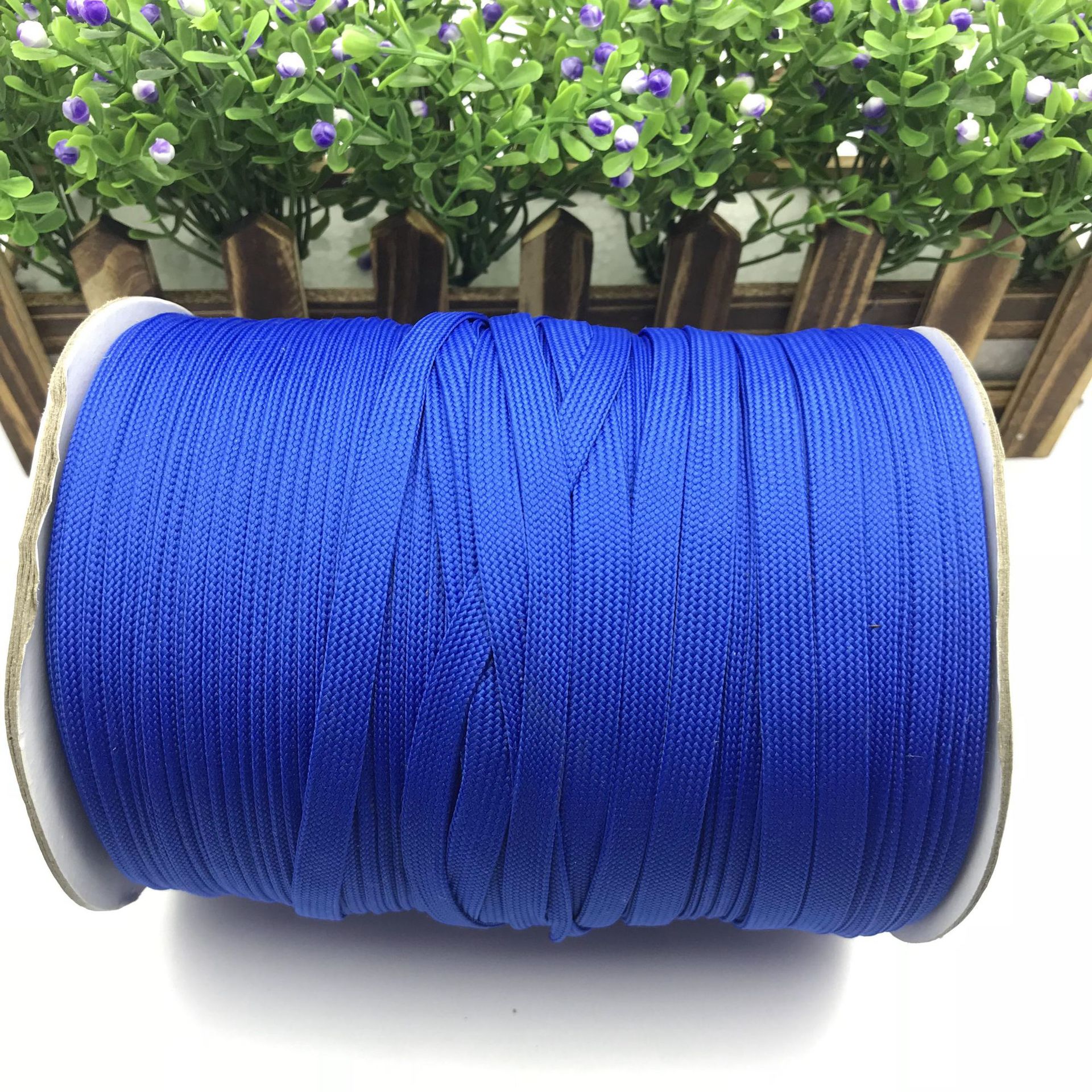 1cm涤纶空心扁带 32锭空心鞋带 裤腰绳 编织带 224个色大量现货