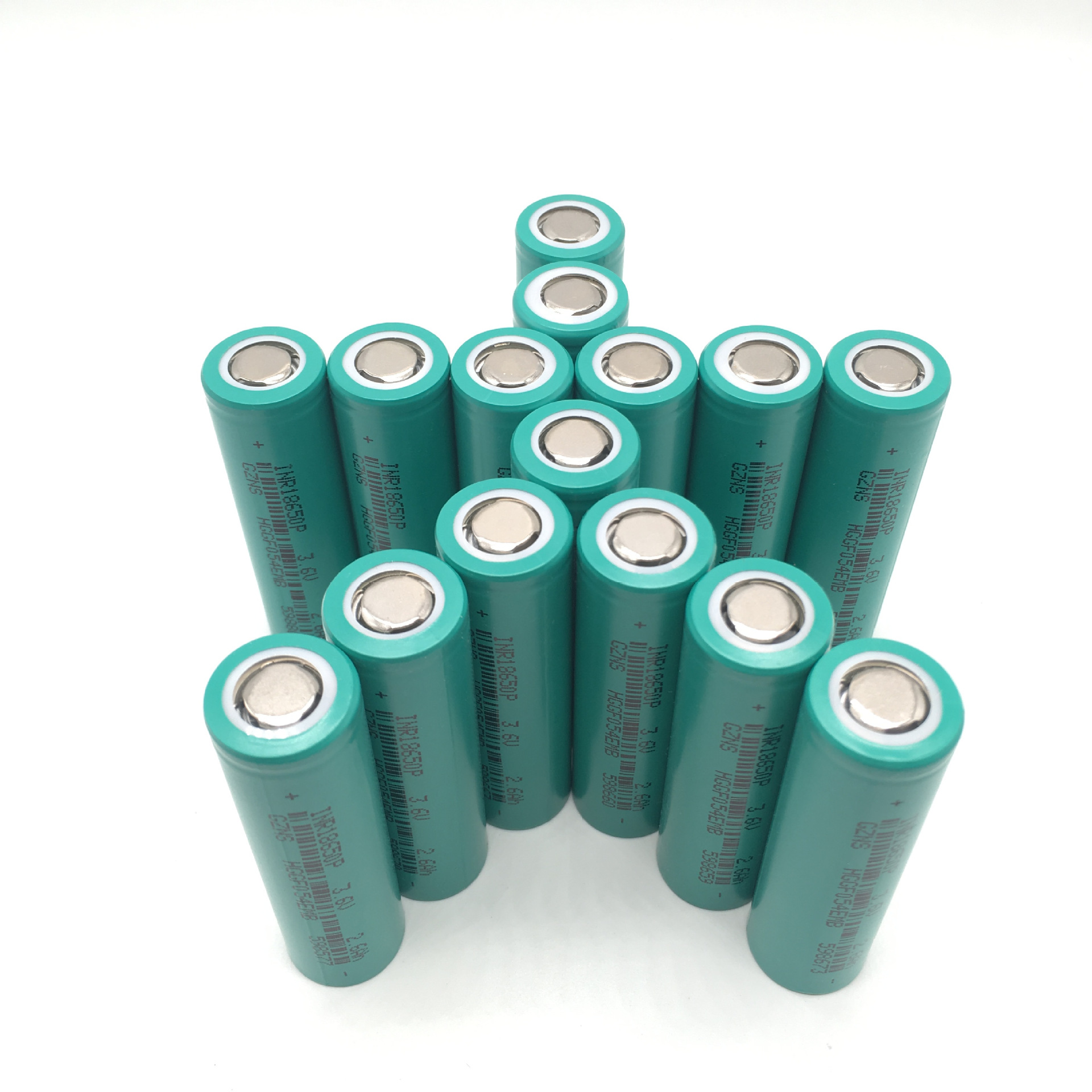卓能18650锂电池2600mah 动力5c放电支持电动车充电电动工具