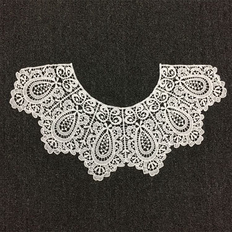星光花边行 刺绣花边蕾丝面料少女百搭云肩披肩牛奶丝领花绣花diy