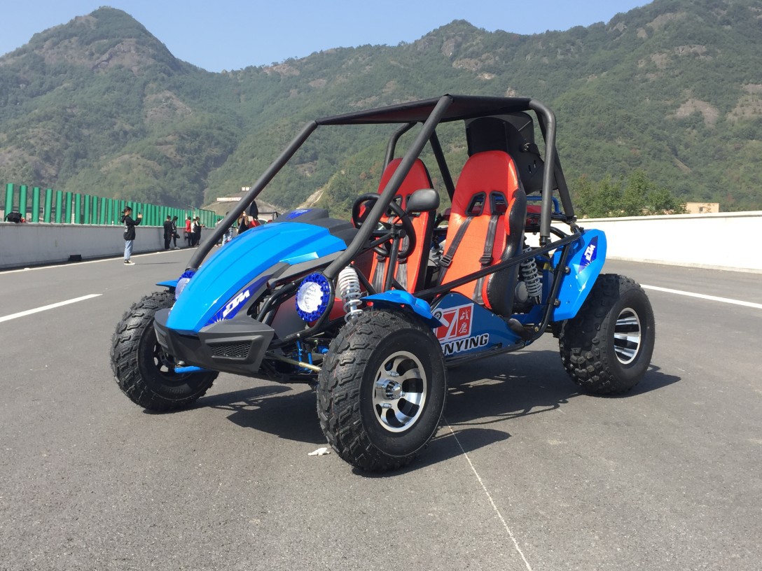 厂家直销150cc成人大型四驱方向盘沙滩车巴吉赛车摩托 越野卡丁车