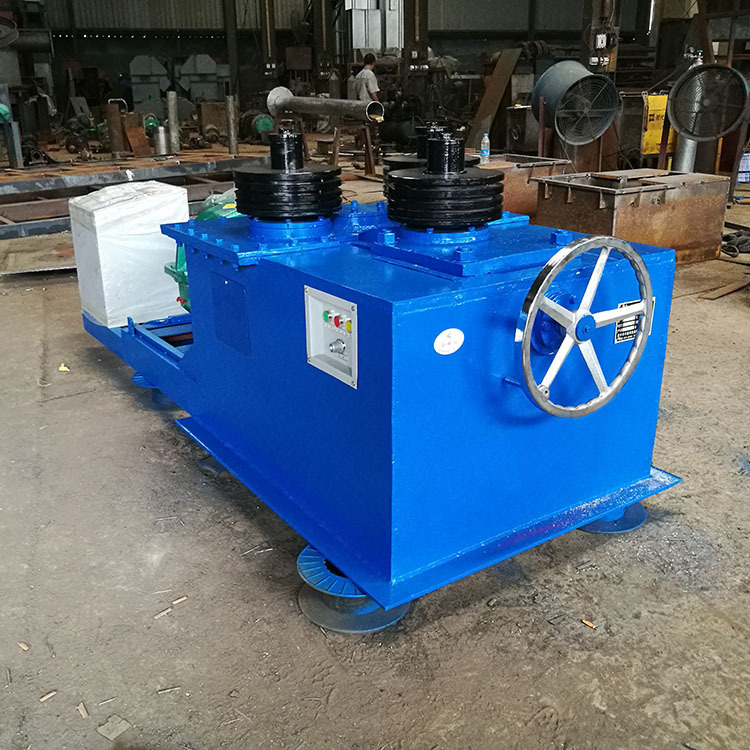 定制款卧式角钢法兰机全自动扁钢角铁法兰卷圆机型材法兰卷圆机