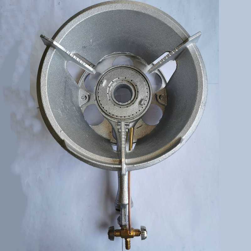 厂家供应 酒店餐馆商用铸铁炉头kl-3b 手动点火炉头