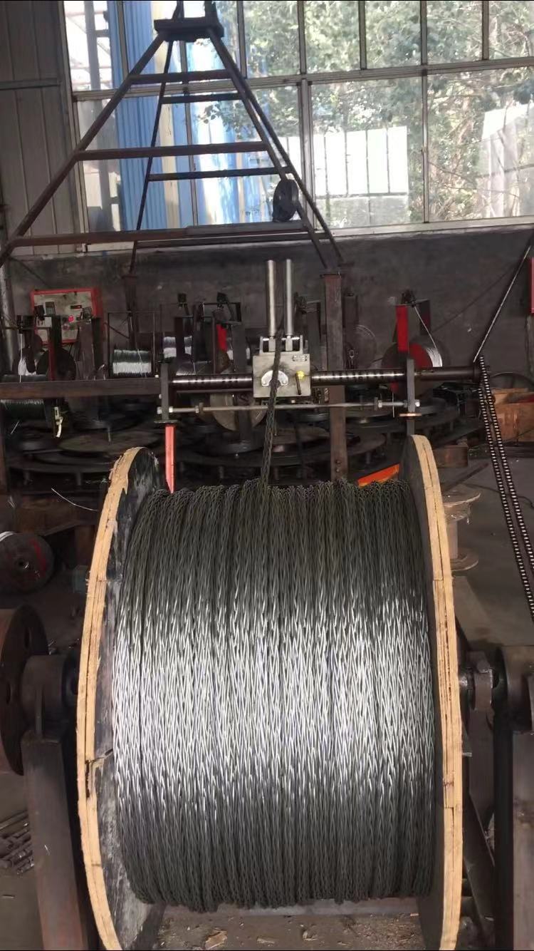 六方十二股防扭钢丝绳编织机 钢丝绳编织机