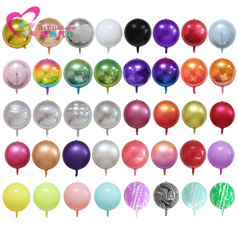 22-Inch 4D Balloon Confession Wedding Venue Layout Balloon Children Play Birthday Party Kindergarten Decoration