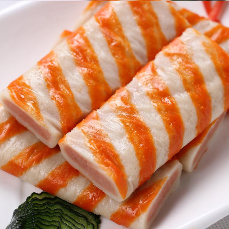 夹心蟹排 冷冻食品 火锅丸子麻辣烫 食材每包约80个2.5kg*4包/件