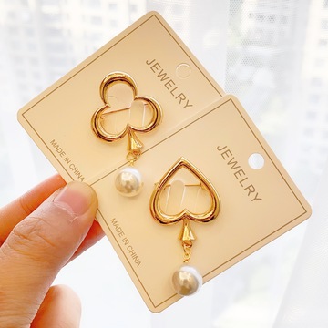 简易款珍珠胸针新款合金胸花树叶服饰配饰开衫防走光胸针厂家现货