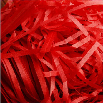 厂家批发拉菲草碎纸条结婚庆用品创意礼品盒喜糖盒填充物彩色碎纸