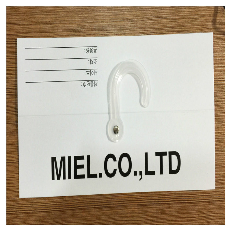 Spot Delivery Hook Paper Card Wrapping Paper Gray Chip Creative Paper Signs Label Can Be Printed Foreign Trade Supply