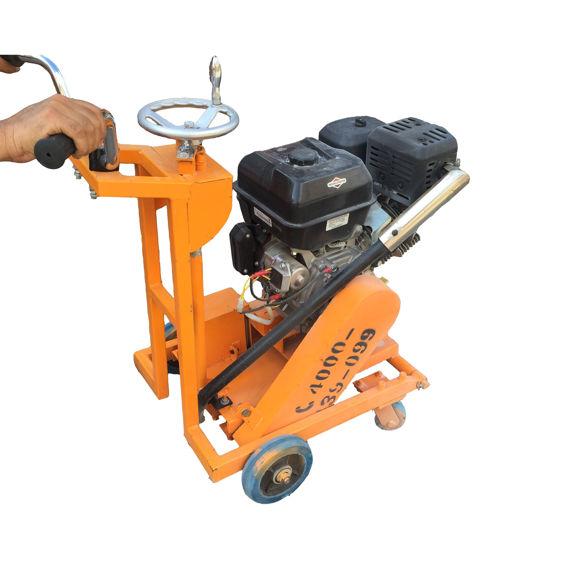 小型路面开槽机 水泥路面切缝机 手推式路面扩缝机