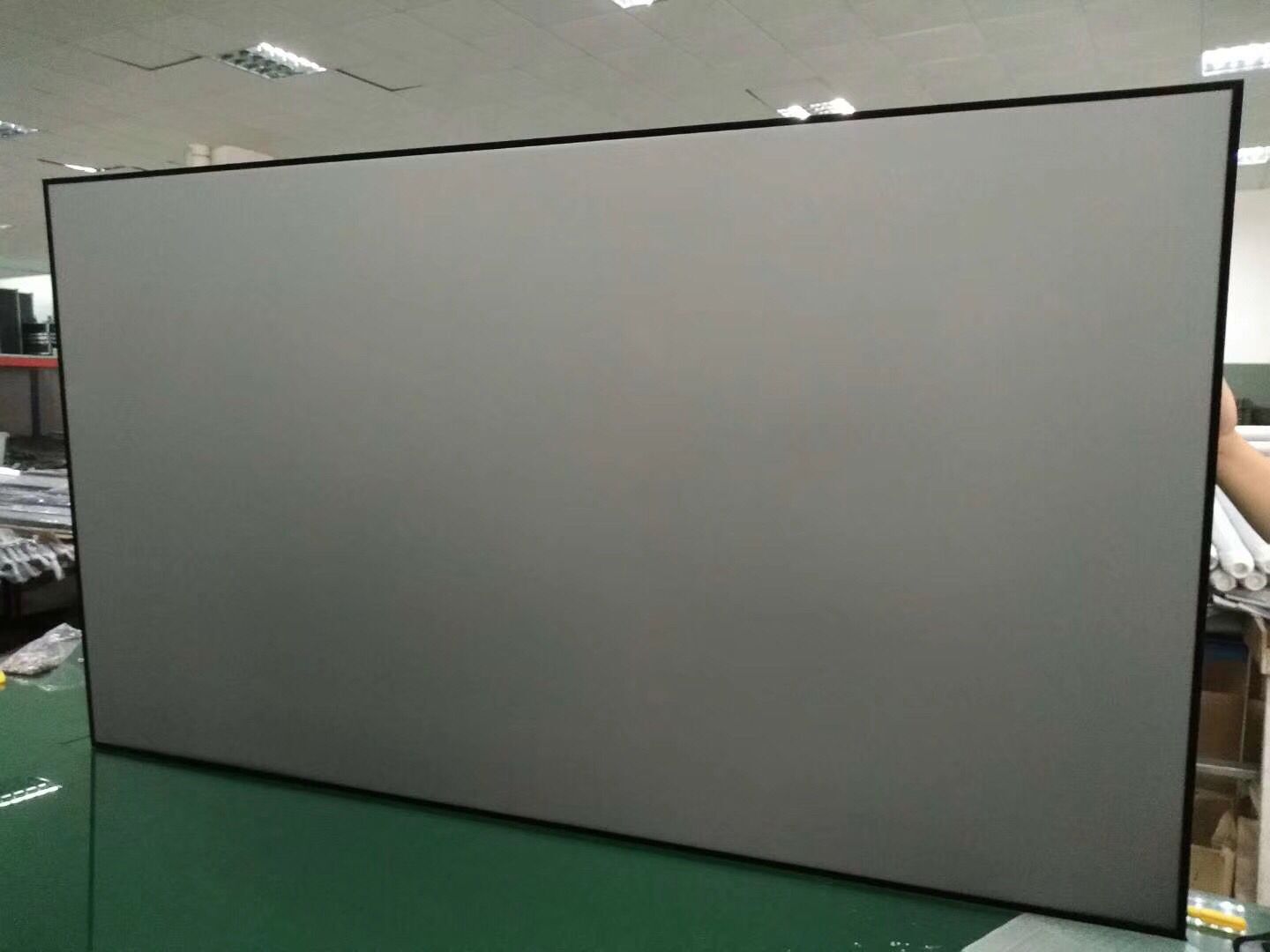 超短焦长中焦抗光幕布180寸6:9超窄边画框幕布投影仪抗光幕