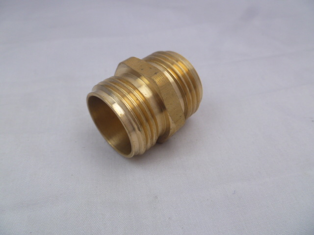 亚马逊 3/4双面美牙螺纹接头 软管连接器 外牙螺纹接头
