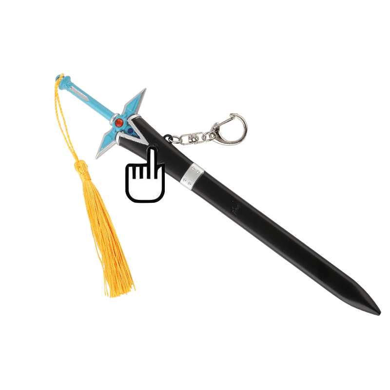 刀剑神域武器爱丽丝金木樨蓝蔷薇佩剑水妖精细剑合金兵器模型代发