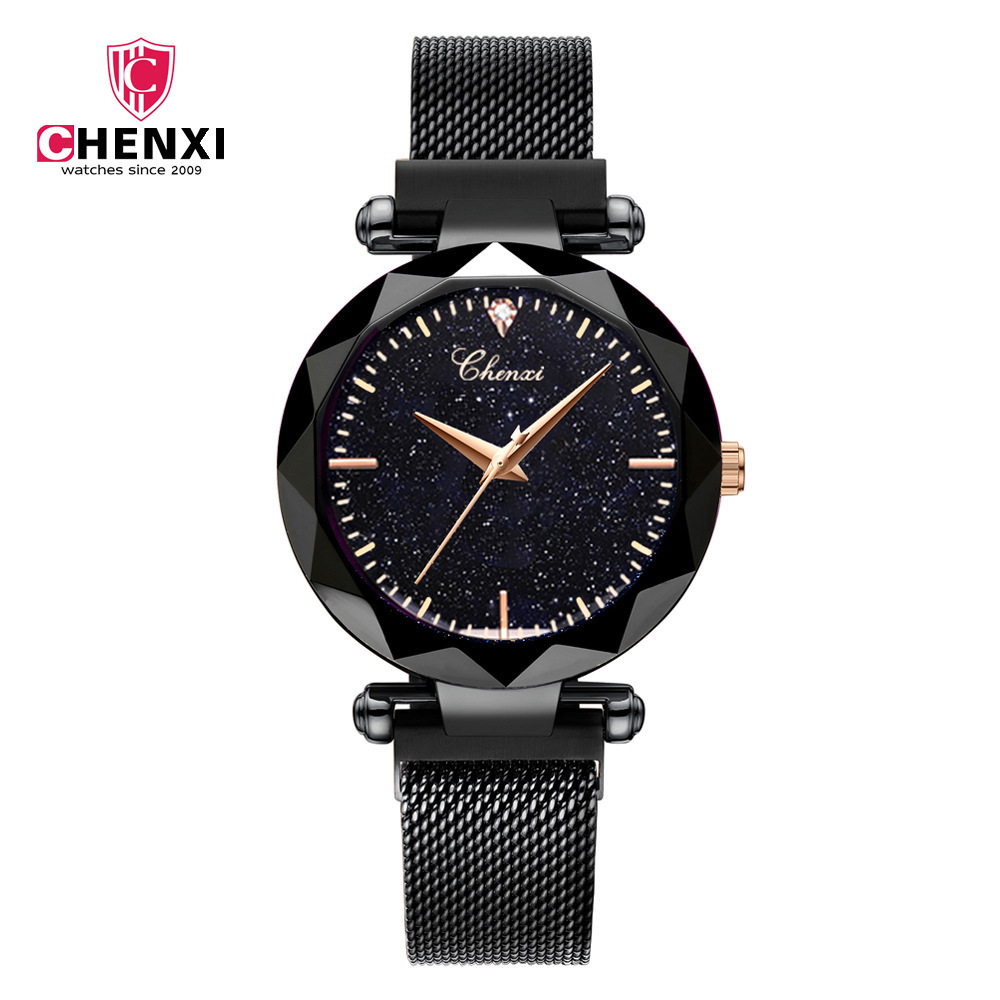 chenxi/晨曦磁铁女表星空手表 抖音手表网红手表石英表306