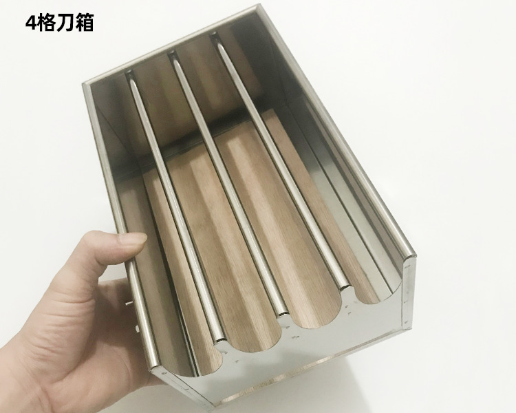 不锈钢商用刀盒 酒店厨房刀架 刀箱 桑刀刀盒 大菜刀刀座厨师刀箱