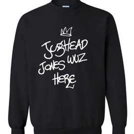 新款 jughead jones wozhere  卫衣秋冬字母印花卫衣上衣速卖通