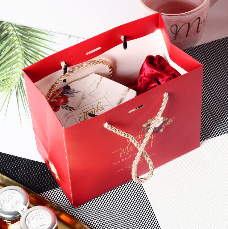 创意手提抽屉式喜糖盒抽拉喜糖盒 婚礼伴手礼回礼盒结婚用品批发