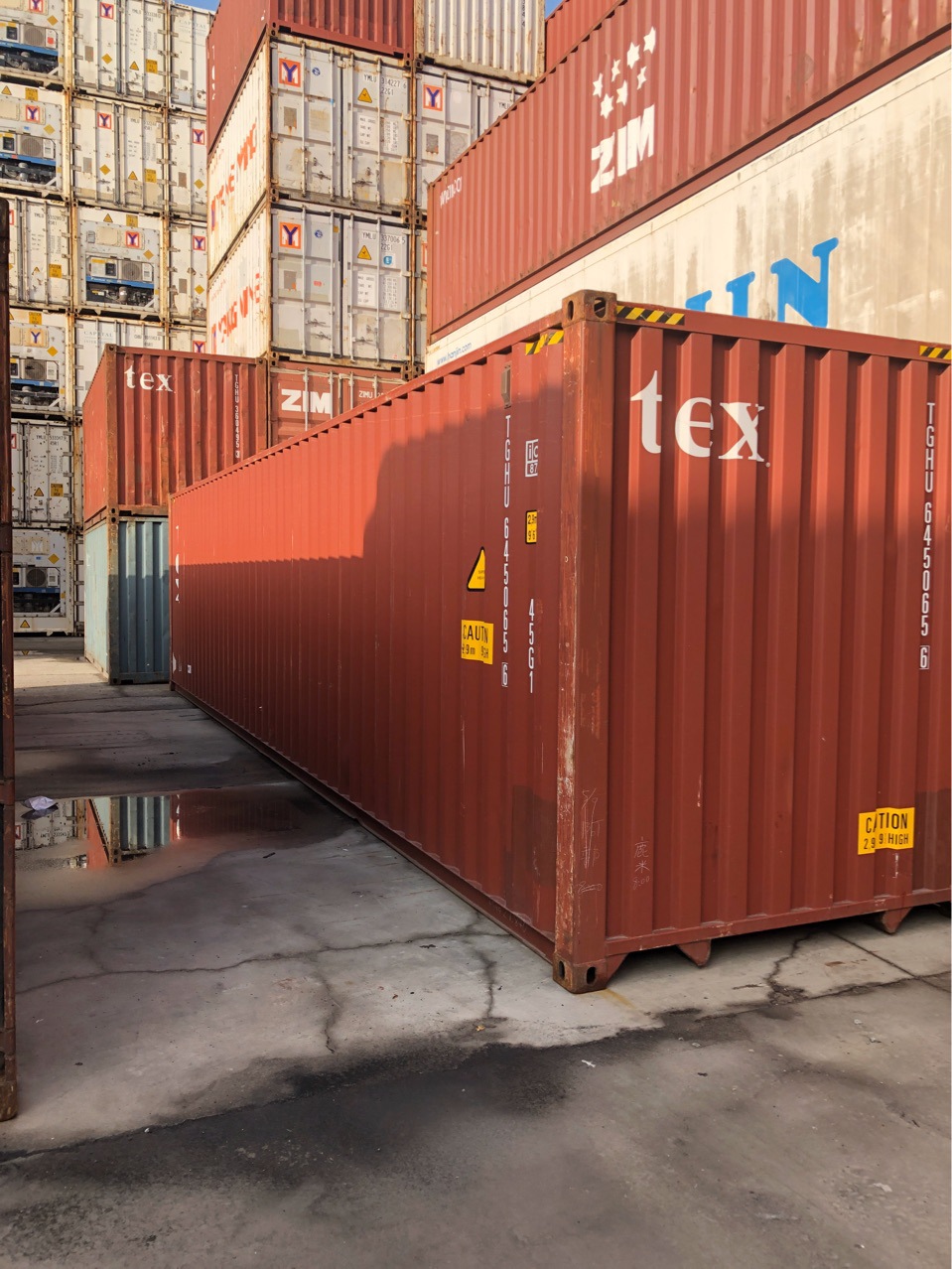 上海市集装箱堆场