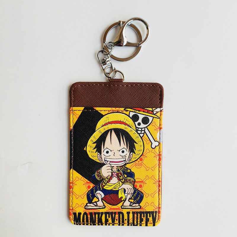 海贼王路飞乔巴卡通动漫周边系列卡套 卡包 卡夹 零钱包可爱新款