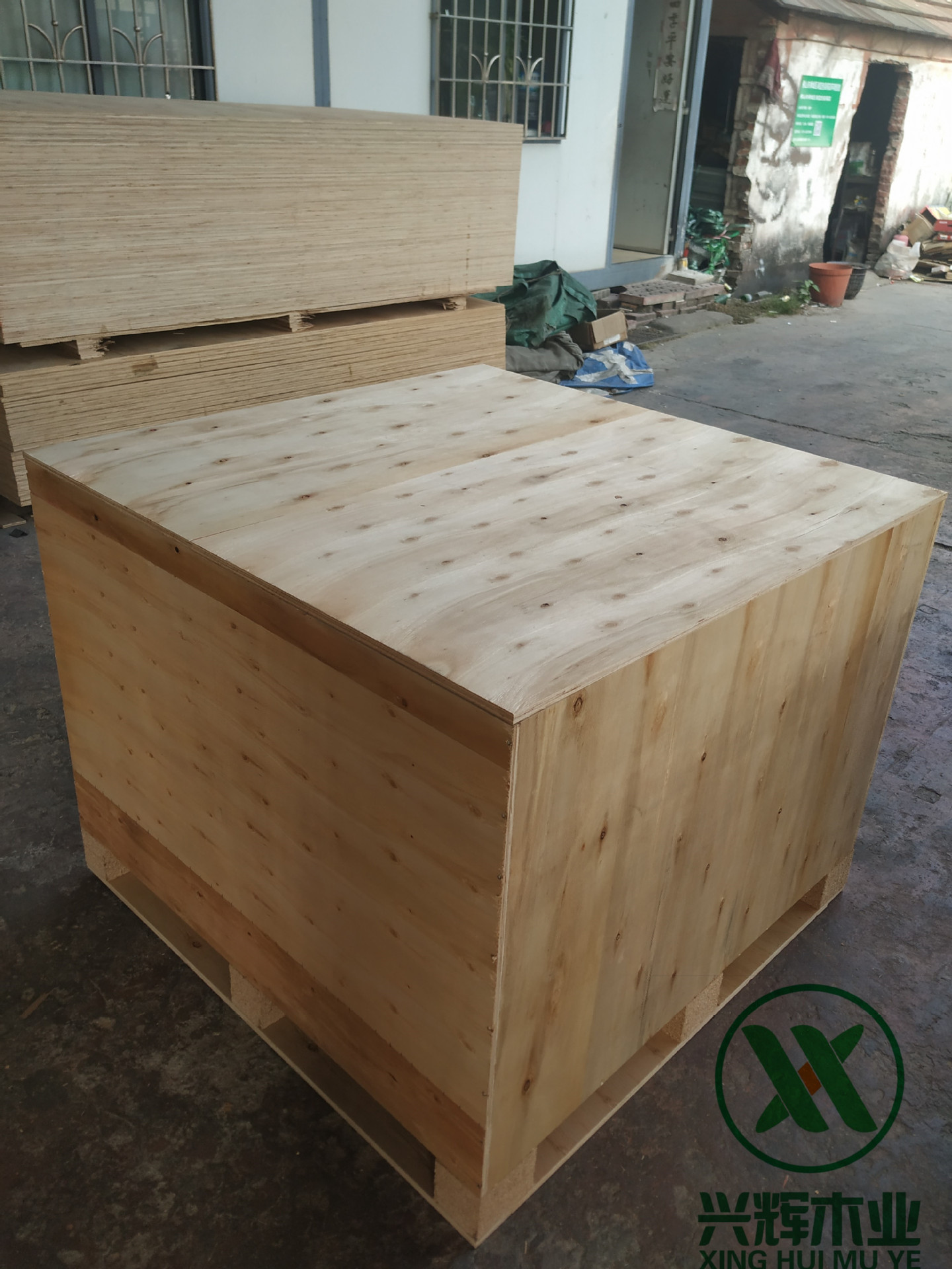 佛山厂家批发 密封包装胶合板方形夹板木箱 木质通用包装收纳箱