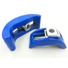 重型罗门精锻弓型压板 蓝色C型模具压板 注塑机可调式锁模压板