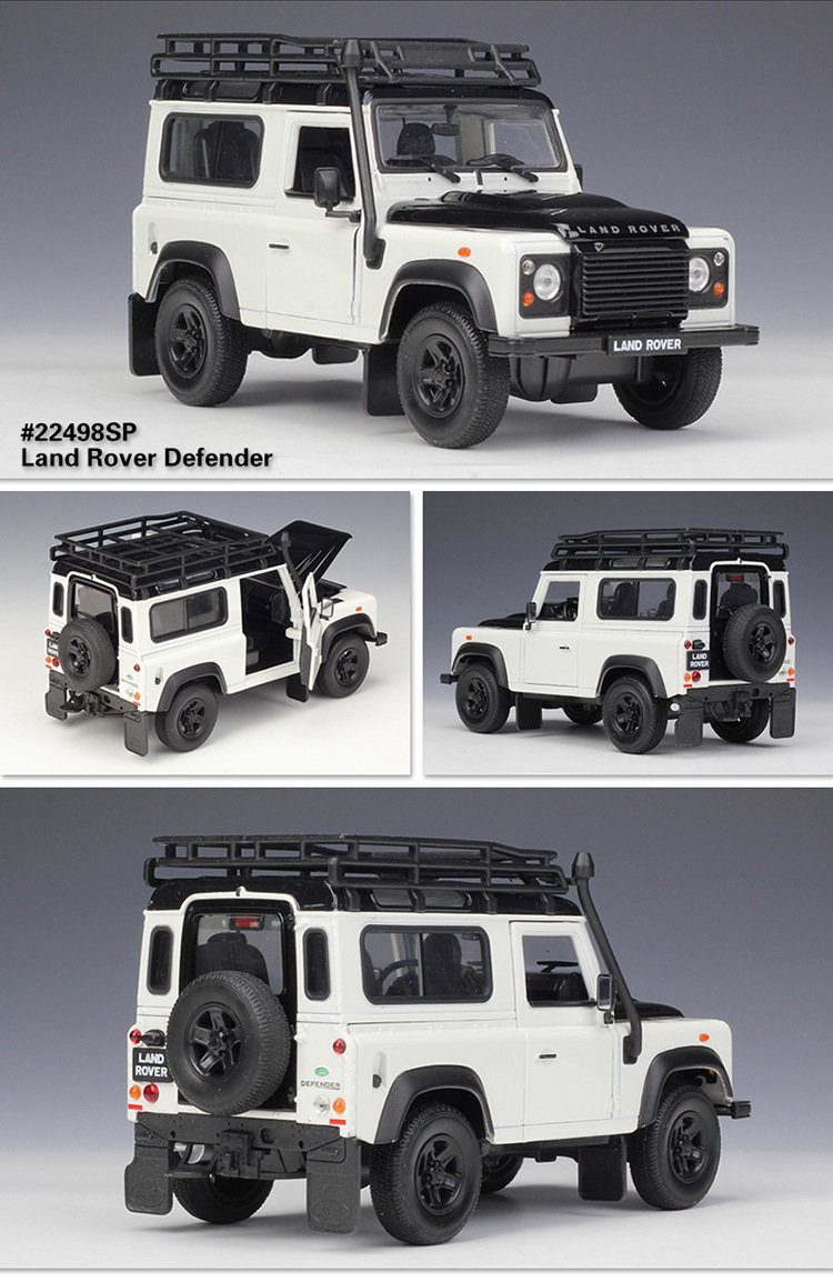 威利welly1:26路虎卫士2020land rover defender仿真合金模型摆件
