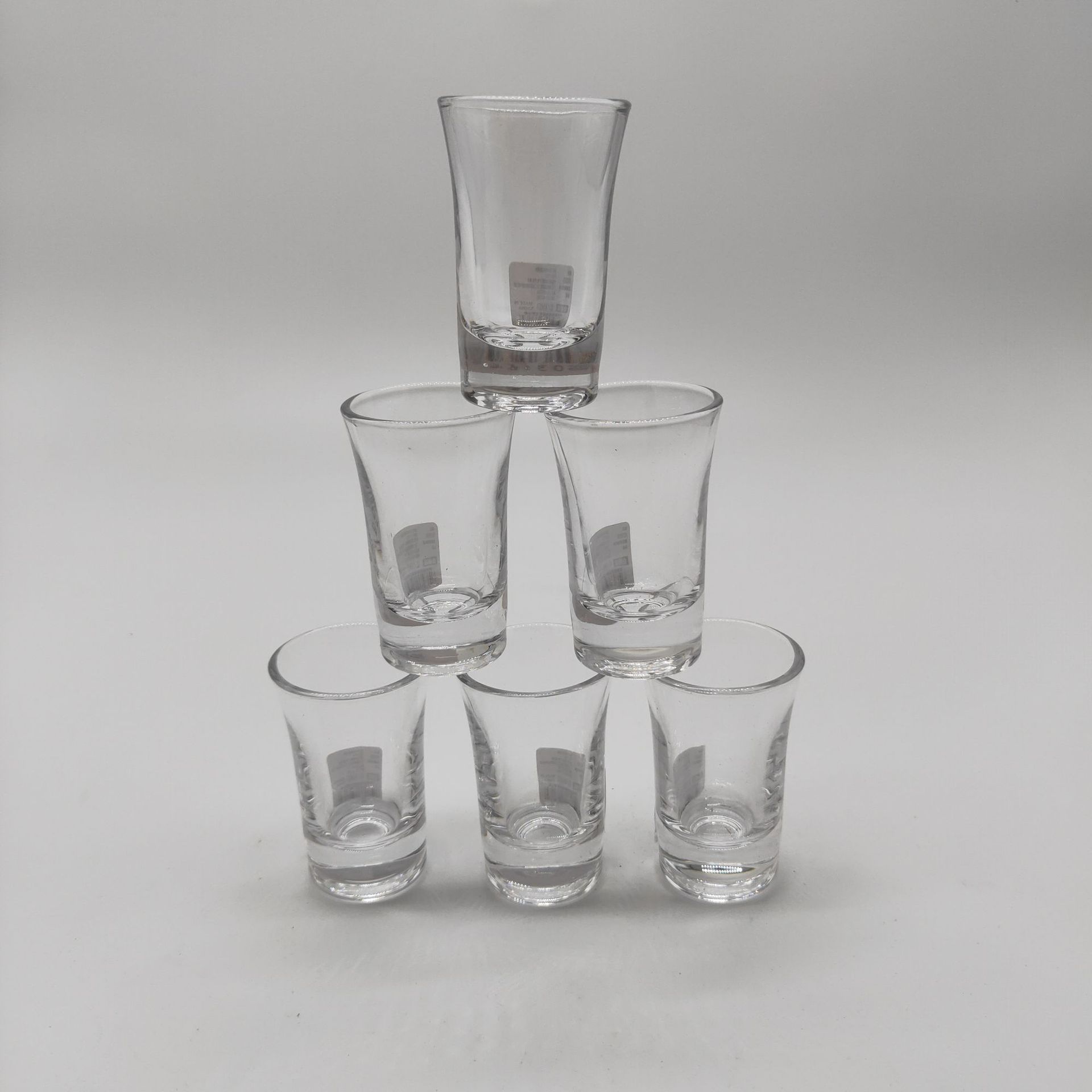 厂家批发小酒杯白酒杯3安烈酒杯子2元店货源2元超市两元店