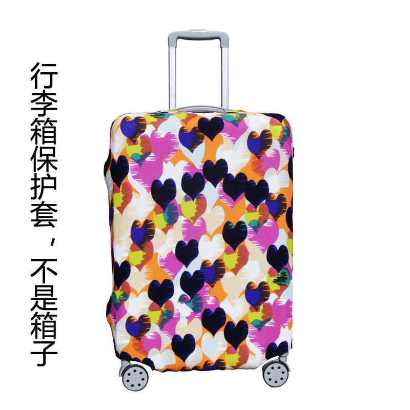 Factory Direct Sales Suitcase Cover Suitcase Dust Cover Trolley Suitcase Elastic Sleeve 18-28 Inch